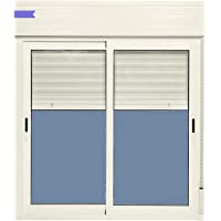 Ventanastock Ventana Aluminio Corredera Con Persiana PVC 1000 ancho × 1355 alto 2 hojas
